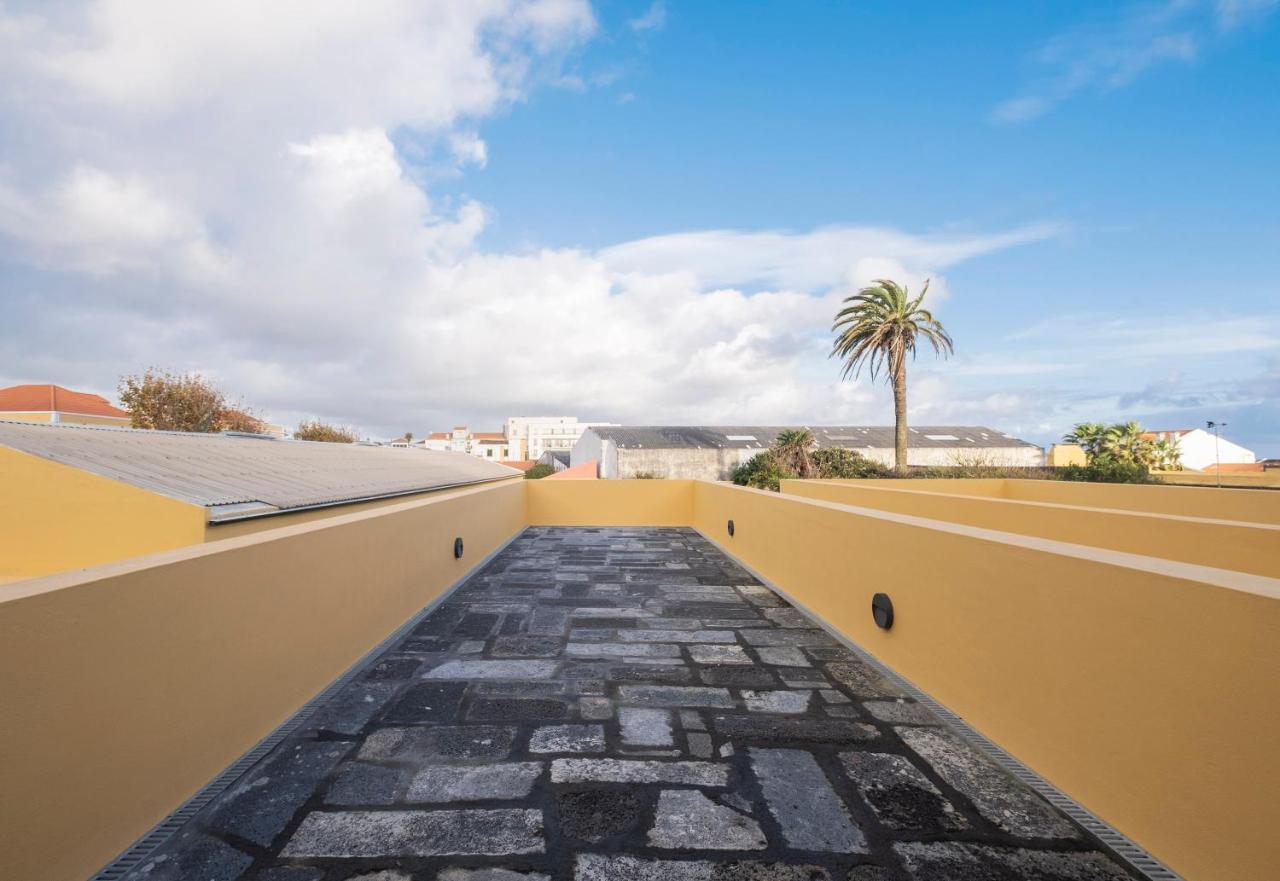 Casas Amarelas Azores Ponta Delgada  Luaran gambar